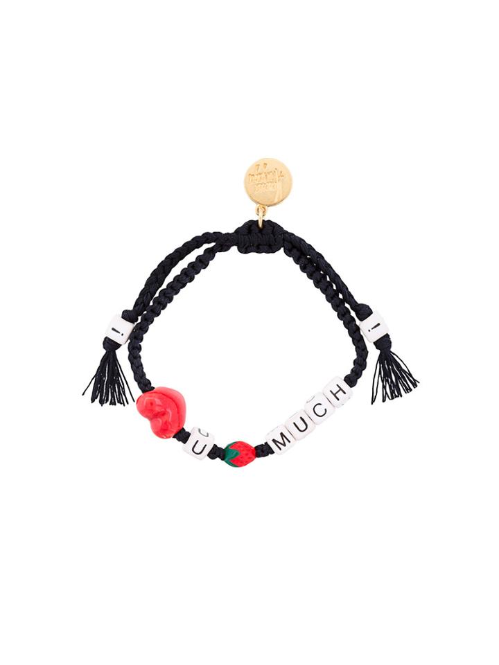 Venessa Arizaga Love U Berry Much Bracelet - Black