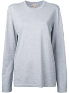 Michael Kors - Crew Neck Sweatshirt - Women - Cotton - L, Grey, Cotton