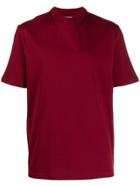 Lanvin Crew Neck T-shirt - Red
