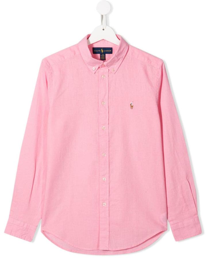 Ralph Lauren Kids Polo Logo Shirt - Pink