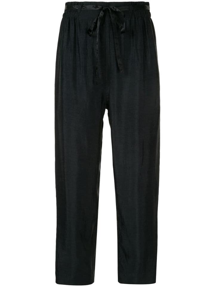 Karen Walker Beck Straight-leg Trousers - Black