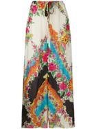Gucci Patterned Palazzo Trousers - Multicolour