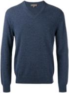 N.peal V Neck Sweatshirt, Men's, Size: Xxl, Blue, Cashmere