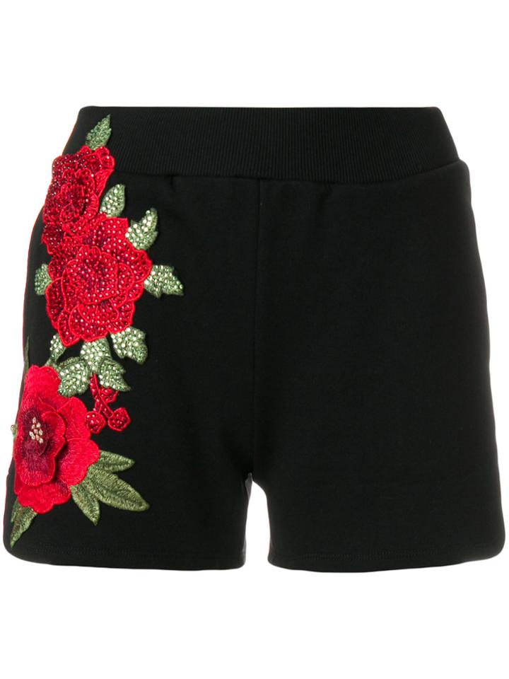 Philipp Plein Florrie Jogging Shorts - Black