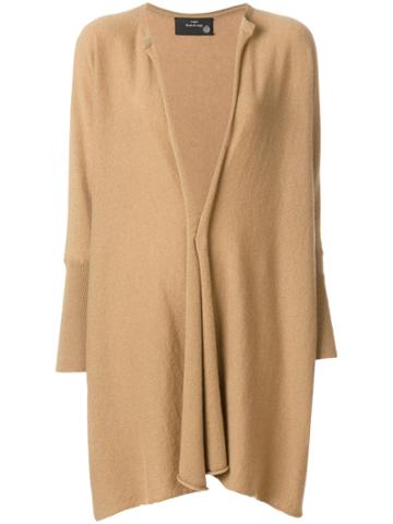 Boule De Neige Oversized Cardigan - Brown
