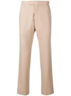 Maison Margiela Stripe Detailed Trousers - Neutrals