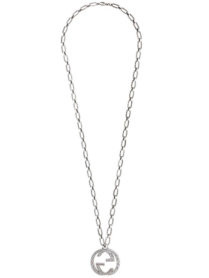 Gucci Double G Necklace - Metallic