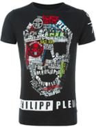 Philipp Plein Carl T-shirt, Men's, Size: S, Black, Cotton