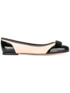 Salvatore Ferragamo Varina Flat Ballerinas - Black