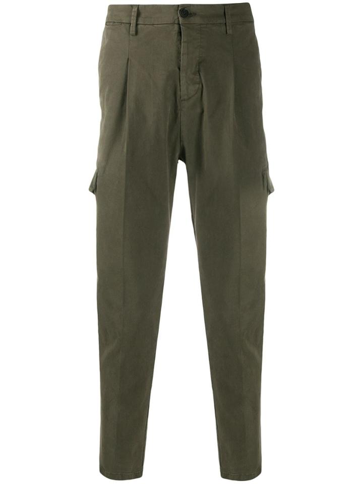Al Duca D'aosta 1902 Cargo Twill Trousers - Green