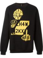 Liam Hodges 'modifi3d N8ion' Sweatshirt, Men's, Size: Xl, Black, Cotton