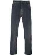 Rick Owens Drkshdw 'berlin Cut' Jeans, Men's, Size: 29, Blue, Cotton/polyester