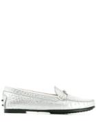Tod's Horse-bit Loafers - Silver