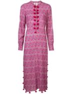 Figue Paolina Paisley Kaftan Dress - Pink