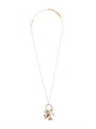 Marc Jacobs Rope Ring Charm Necklace