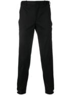 Neil Barrett Tapered Cropped Trousers - Black