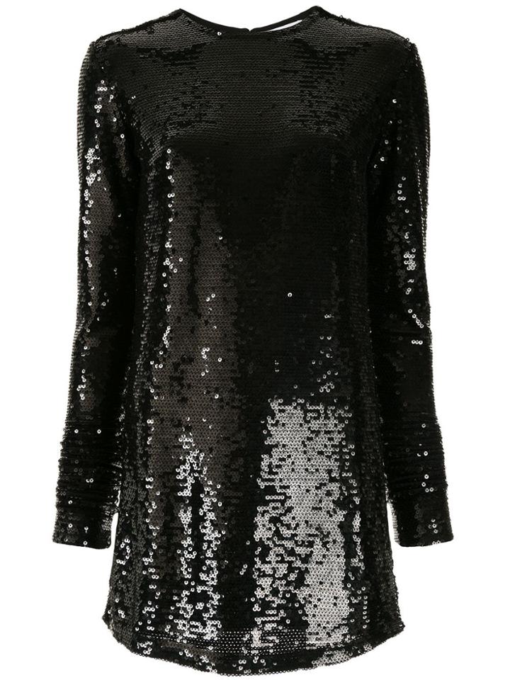 Racil Sequin Tunic Top - Black