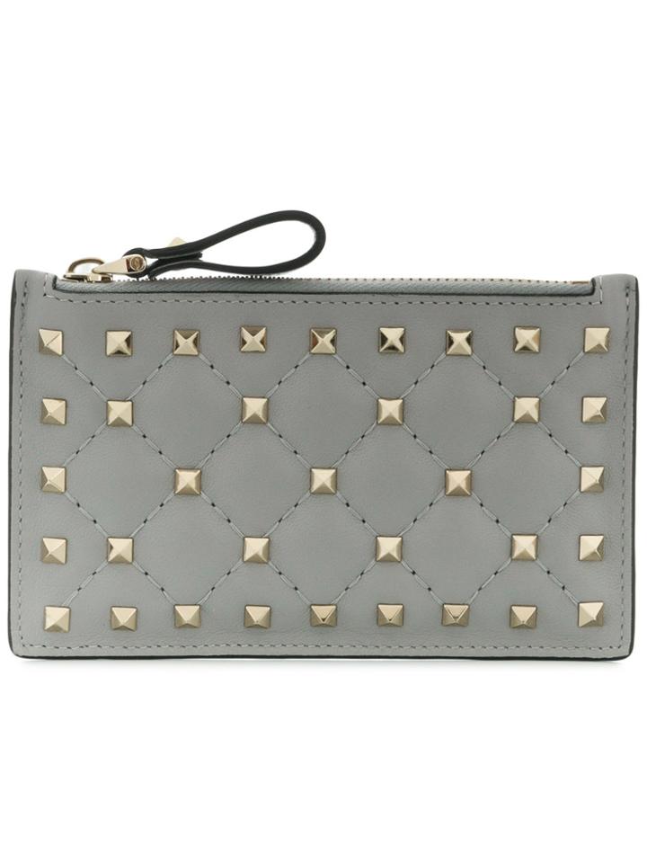 Valentino Valentino Garavani Rockstud Spike Purse - Grey