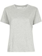Tu Es Mon Trésor Back Sequin Slogan T-shirt - Grey