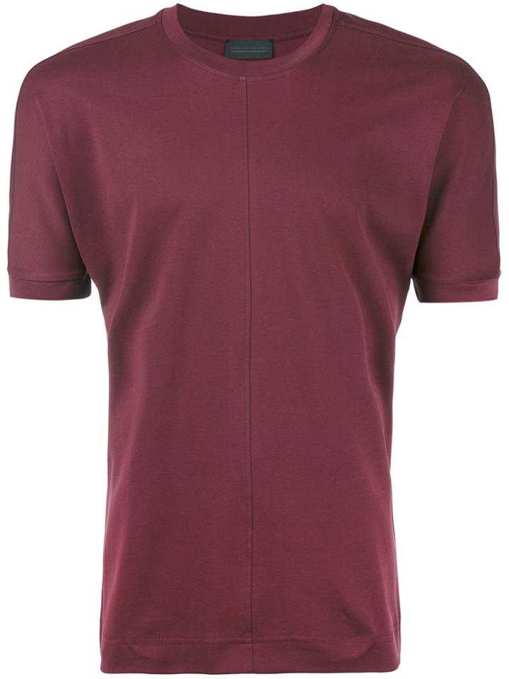 Diesel Black Gold Piped Seam T-shirt - Pink & Purple