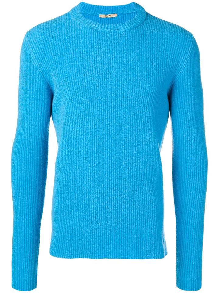 Nuur Round Neck Jumper - Blue
