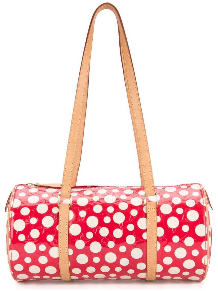 Louis Vuitton Pre-owned Vernis Dot Infinity Papillon Bag - Red