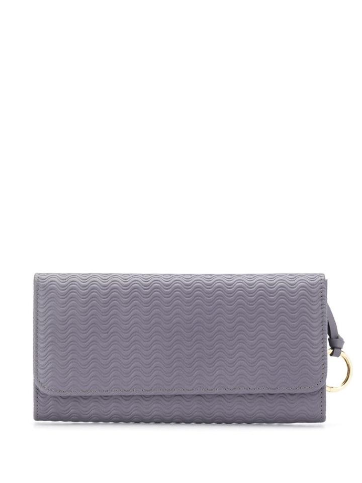 Zanellato Wave-textured Wallet - Grey