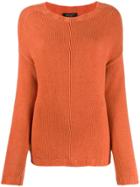 Aragona Knitted Cashmere Jumper - Orange