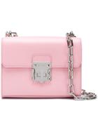 Versus Box Shoulder Bag - Pink & Purple