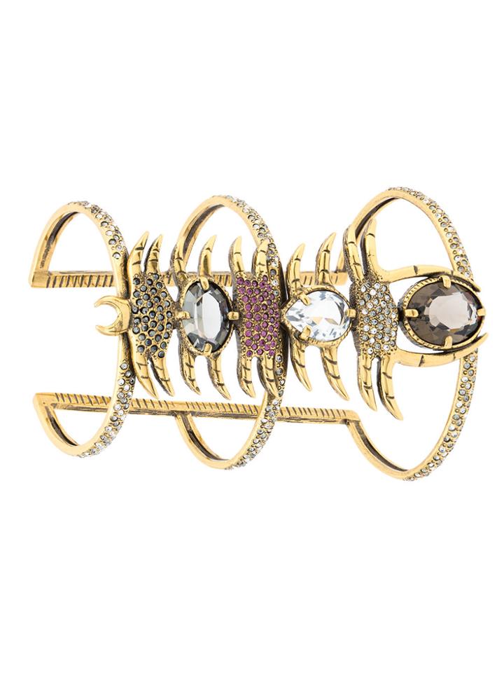 Camila Klein Strass Embellished Bracelet - Metallic