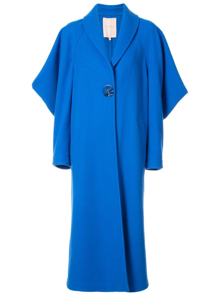 Roksanda Butterfly Sleeve Coat - Blue