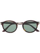 Cartier Circle Frame Sunglasses - Brown