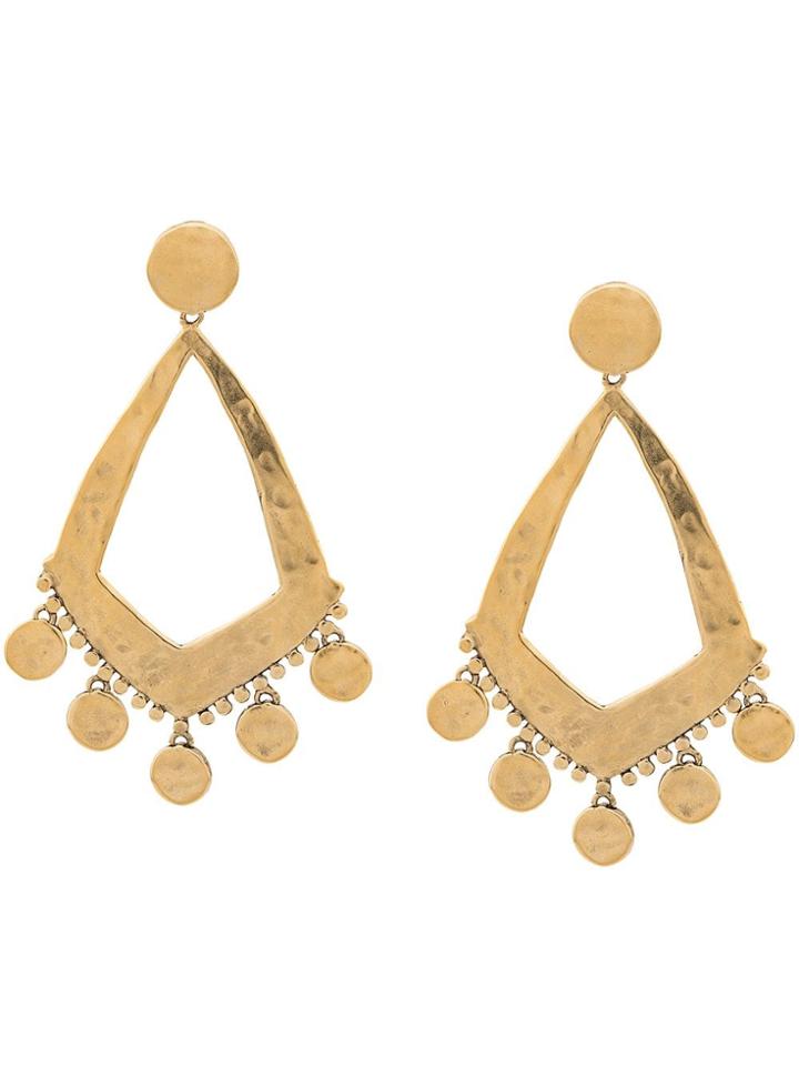 Goossens Chandelier Earrings - Gold
