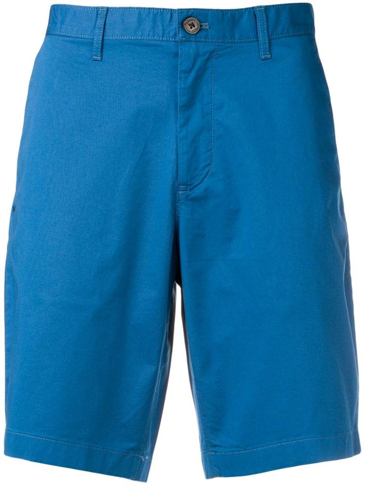 Michael Kors Collection Classic Chino Shorts - Blue