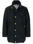 Moncler Gamme Bleu Classic Fitted Coat - Black