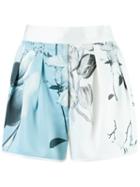 Gloria Coelho Printed Shorts