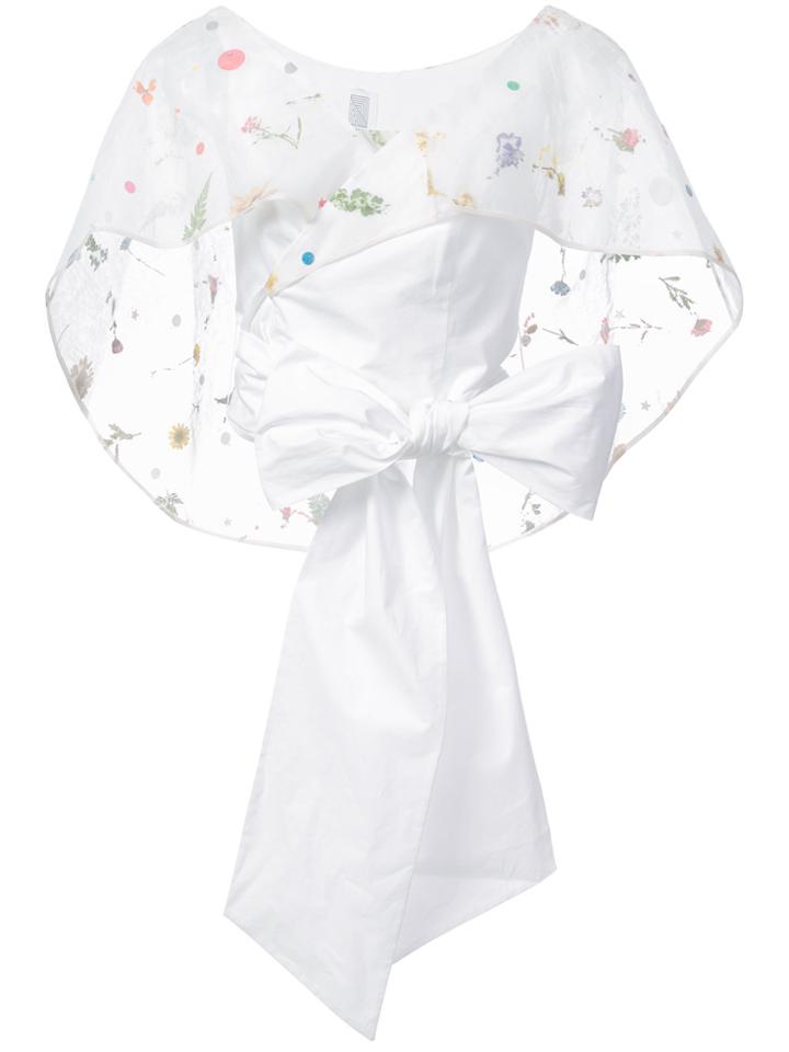 Rosie Assoulin Cropped Top - White