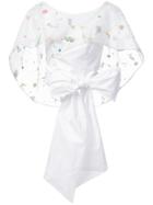 Rosie Assoulin Cropped Top - White