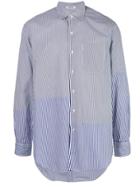 Engineered Garments Striped Print Shirt - Blue