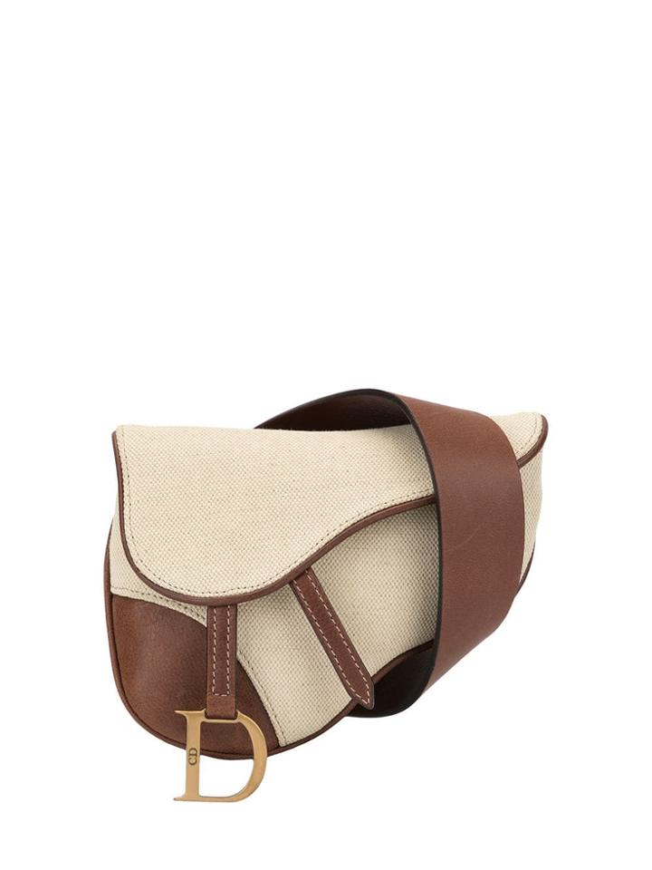 Christian Dior Pre-owned Saddle Waist Bum Bag - Neutrals