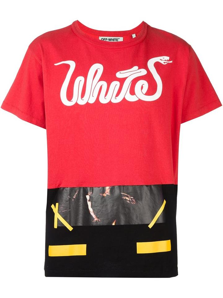 Off-white Patchwork T-shirt