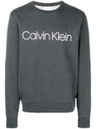 Ck Calvin Klein Classic Logo Sweatshirt - Grey