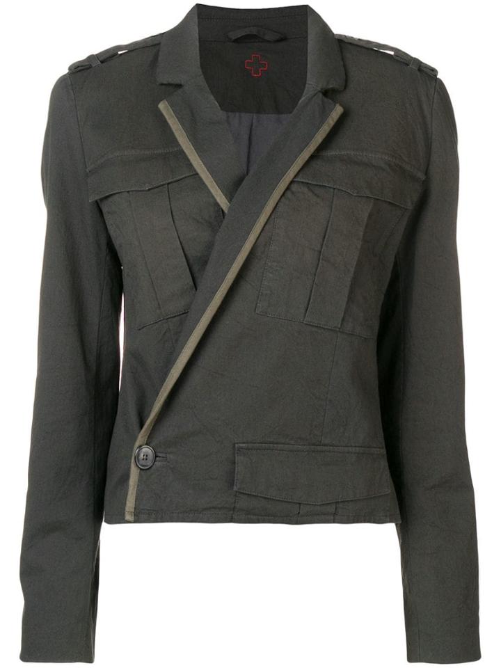 A.f.vandevorst Wrap Fitted Jacket - Green