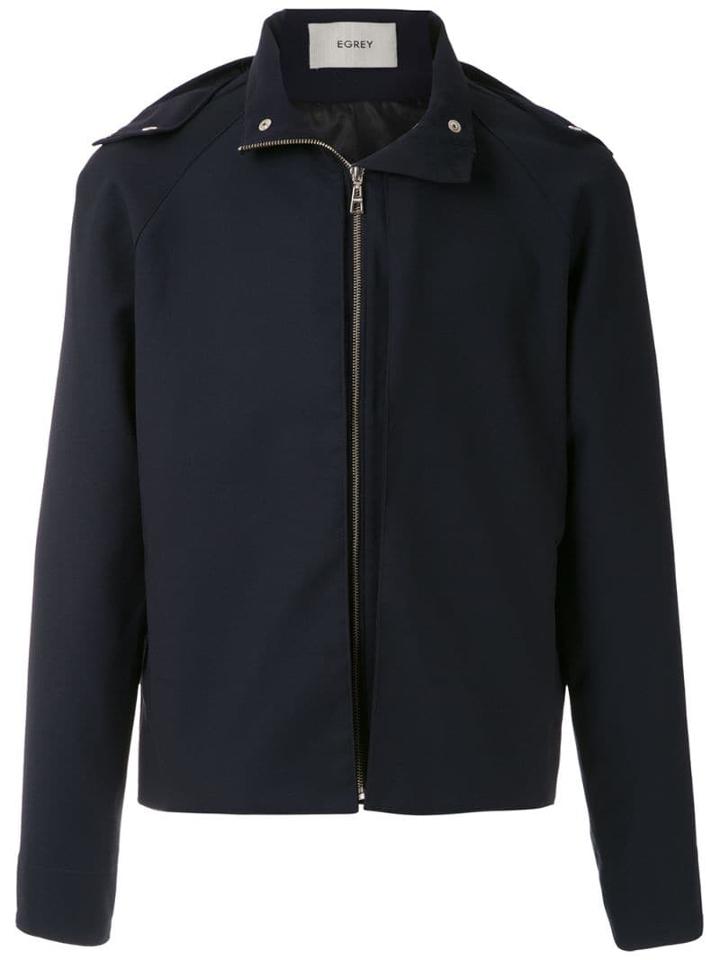 Egrey Moscow Hooded Jacket - Blue