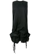 Jw Anderson Balloon Drawstring Dress - Black