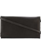 Isaac Reina Classic Flap Cross Body Bag, Women's, Grey