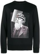 Neil Barrett Philosopher Print Sweatshirt - Black