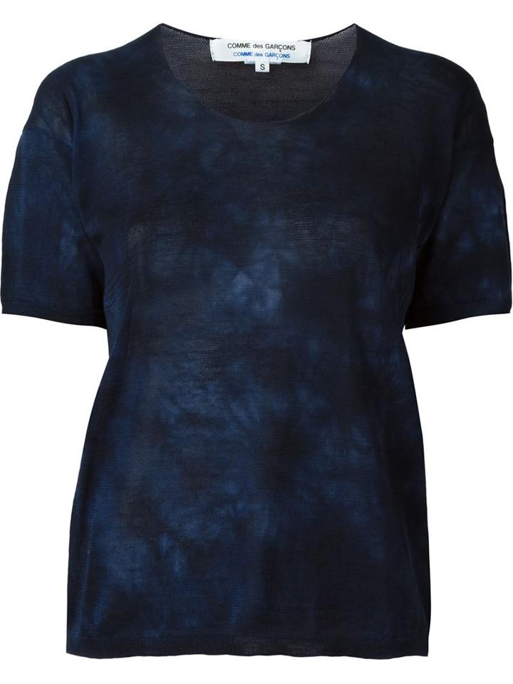 Comme Des Garçons Comme Des Garçons Tie-dye Blouse