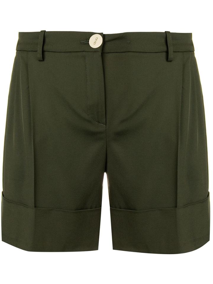 Liu Jo Twill Shorts - Green