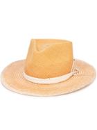Nick Fouquet Woven Trilby Hat - Brown